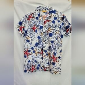 NWT Bernie Dexter Starfish Shirt size S